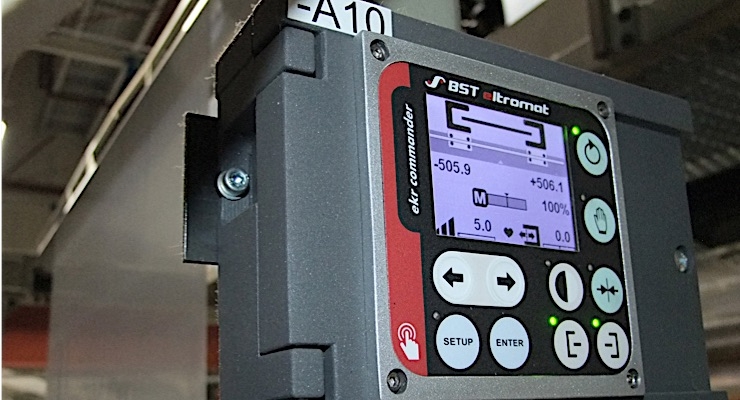 BST eltromat web guiding systems the choice for Heukäufer Folien ...
