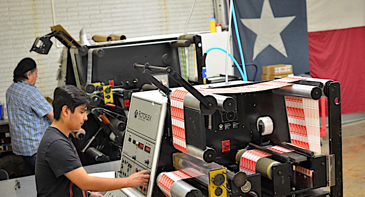 Taking a tour of Label Solutions - Label and Narrow Web
