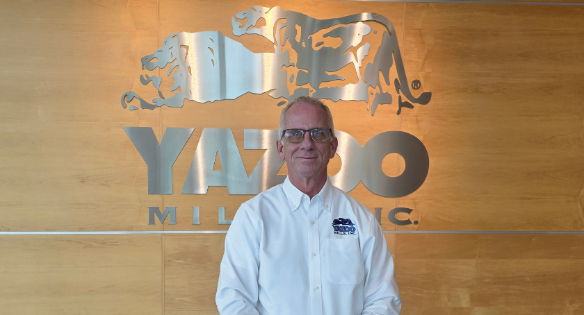 Chris Evans, North American sales director, touts the recent initiatives at Yazoo Mills.