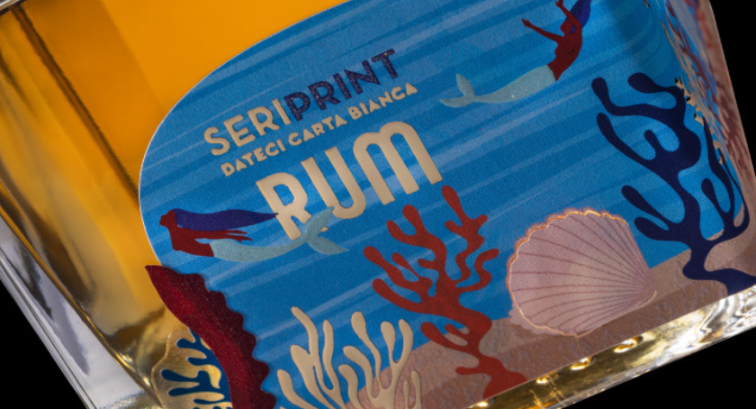 The "Best Use of Digital Embellishments – Label Technical" category recognized SeriPrint Rum.