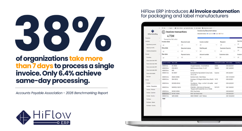 HiFlow Solutions debuts AI-powered invoice processing module