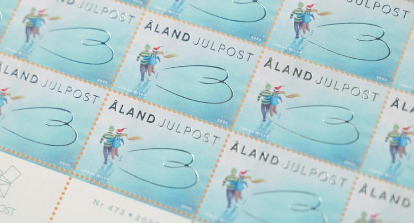 Cartor recognized for print quality in award-winning Åland Post stamp