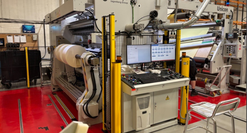 Herma UK expands slitting capacity with new 2-meter production line