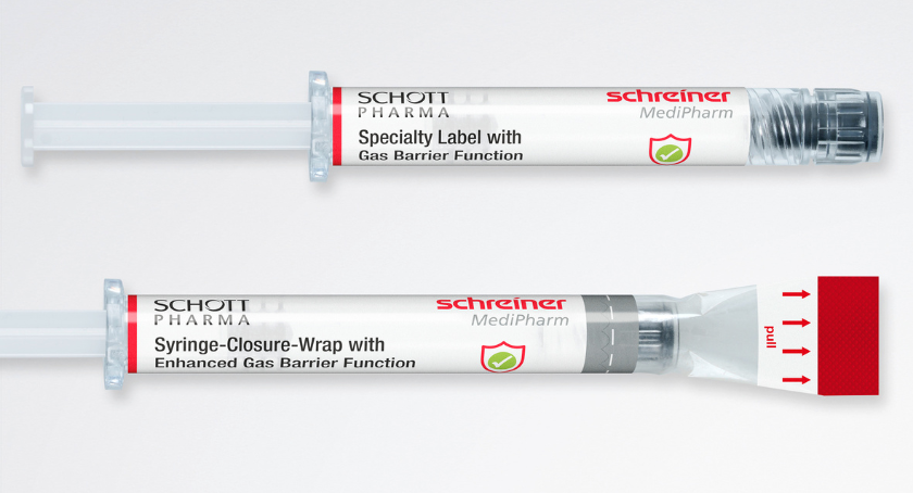 Pharmesthetic 3点 Schreiner MediPharm's specialty barrier labels pass independent