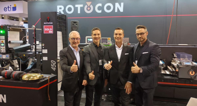 ROTOCON reports 11 US machine sales at LOUPE Americas debut - Label and ...